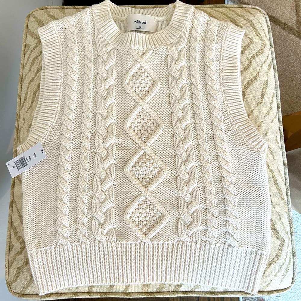 Wilfred sweater vest